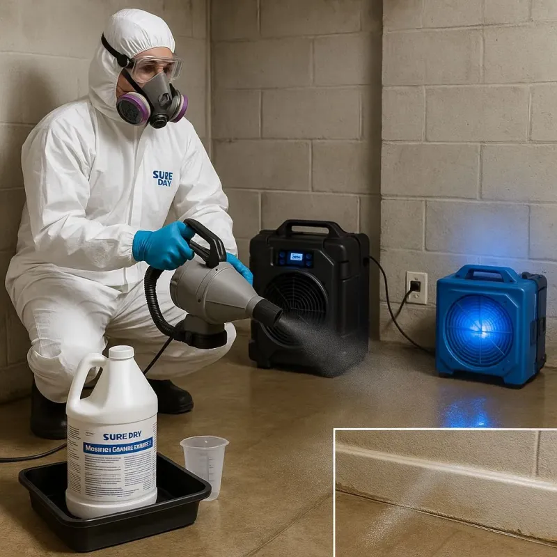 Sanitization and Odor Removal process in Clear Lake, WA