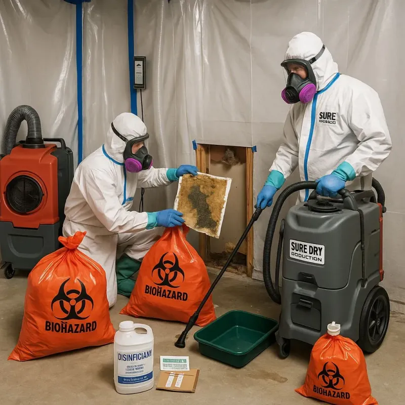 Contaminated Water Handling Protocols process in Clear Lake, WA