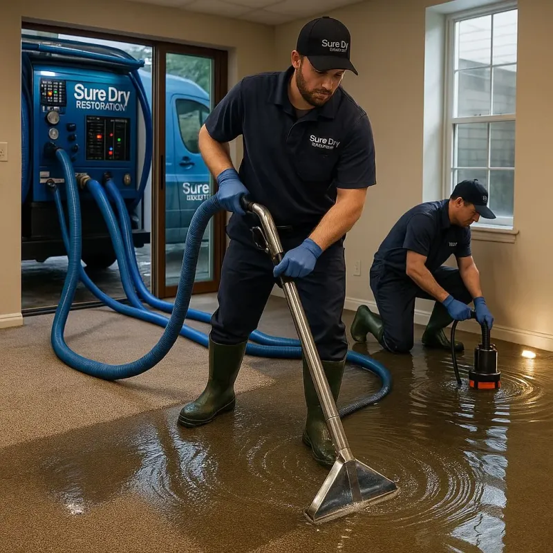 Water Extraction and Removal process in Clear Lake, WA